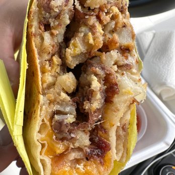Kenny's Cafe - De la cruz breakfast burrito with steak - Cafes Near Me - Santa Clara, California