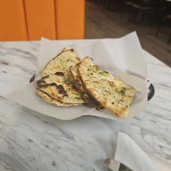 Biryani House - Garlic Naan - Indian Near Me - Pearland, Texas