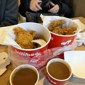 Jollibee - Anniversary Buckets of Chickenjoy with Gravy - Fast Food Near Me - Woodside, New York Jollibee - Anniversary Buckets of Chickenjoy with Gravy - Fast Food Near Me - Woodside, New York