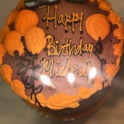 ShopRite of Four Seasons - Chocolate cake with chocolate frosting.
