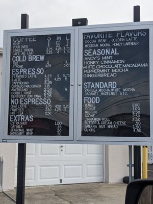 Menu photo 8 Leestown Coffee House Lexington, KY