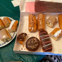 a variety of donuts a variety of donuts