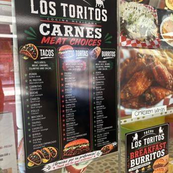 Tacos Los Toritos - Meat Choices - Mexican Near Me - Las Vegas, Nevada