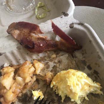 BLT Grill - Lettuce pieces in my eggs that I pulled out. Smh - American Near Me - Gaithersburg, Maryland
