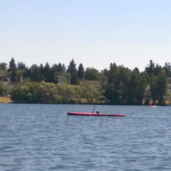 Green Lake Park - A friend who fell off my paddleboard at Greenlake Park. - Parks Near Me - Seattle, Washington