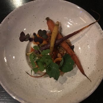 Bluespoon - Roasted carrot soup - Modern European Near Me - Amsterdam, New Hampshire