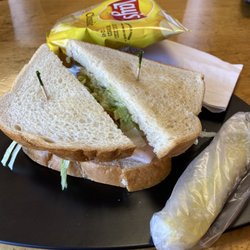 Plain & Fancy Sandwich - Turkey sandwich on sourdough