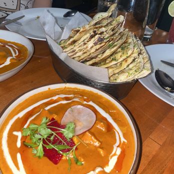 Zaika - Butter Chicken and Garlic Naan - Indian Near Me - Seattle, Washington Zaika - Butter Chicken and Garlic Naan - Indian Near Me - Seattle, Washington