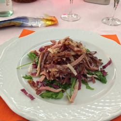Story - Prosciutto salad was great!