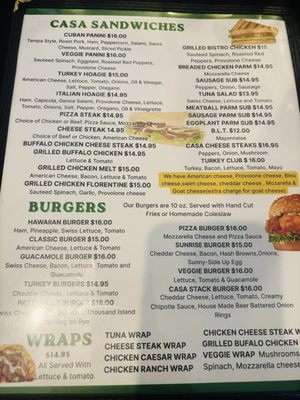 Menu photo 5 The Beach Haven Casa Beach Haven, NJ Menu photo 5 The Beach Haven Casa Beach Haven, NJ