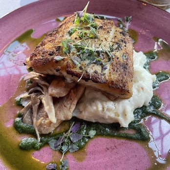 Mamma Maria - Fresh Halibut with mushrooms and potatoes - Italian Near Me - Boston, Massachusetts Mamma Maria - Fresh Halibut with mushrooms and potatoes - Italian Near Me - Boston, Massachusetts