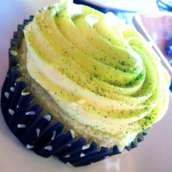 Dolce - Almond Sour Cream Cupcake piece of heavenly sin