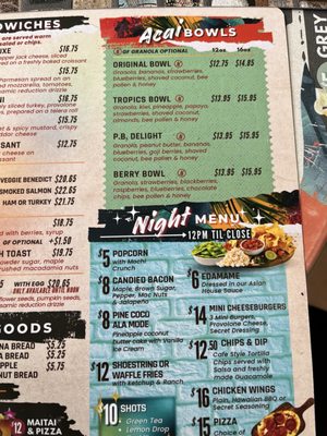 Menu photo 4 Secret Spot Honolulu Honolulu, HI