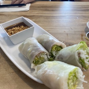 Pho Lang Viet - Shrimp Cold Rolls with Peanut Sauce - Vietnamese Near Me - Brampton, Ontario Pho Lang Viet - Shrimp Cold Rolls with Peanut Sauce - Vietnamese Near Me - Brampton, Ontario