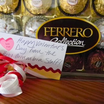 Hotel Columbia - A very nice surprise from the Hotel for Valentine's Day February 2010 - Hotels Near Me - Telluride, Colorado Hotel Columbia - A very nice surprise from the Hotel for Valentine's Day February 2010 - Hotels Near Me - Telluride, Colorado