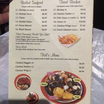 Hot N Crazy Crab - Menu - Seafood Near Me - Brandon, Florida Hot N Crazy Crab - Menu - Seafood Near Me - Brandon, Florida