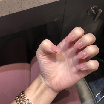 Centre Pointe Nails & Spa - Blush almond shape nails - Nail Salons Near Me - Phoenix, Arizona Centre Pointe Nails & Spa - Blush almond shape nails - Nail Salons Near Me - Phoenix, Arizona