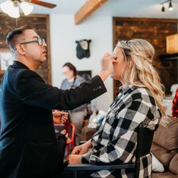 Makeup By Juan - Getting my makeup done by Juan.