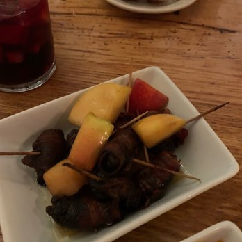 Cafe Ba-Ba-Reeba! - Roasted Dates with Bacon & Apple Vinaigrette - Spanish Near Me - Chicago, Illinois