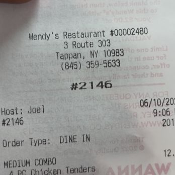Wendy's - Burgers Near Me - Tappan, New York