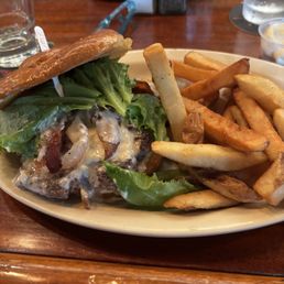 yum.  Mountain Jam burger.