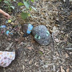 Huerta del Valle - Painted rocks
