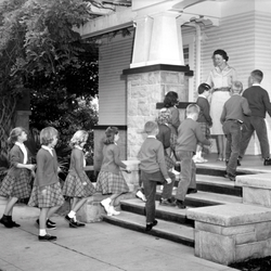 Fairmont Schools - Historic Anaheim Campus - Fairmont Historic Anaheim Campus opens with 65 K-8 grade students in 1955