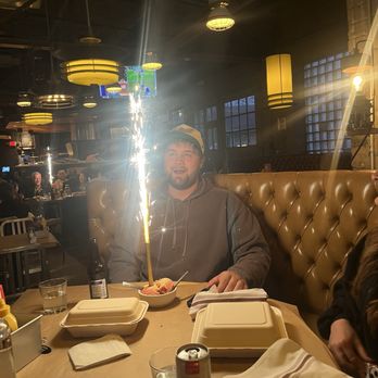 Vinsetta Garage - Birthday Rock & Rye ice cream with pop rocks - American Near Me - Berkley, Michigan