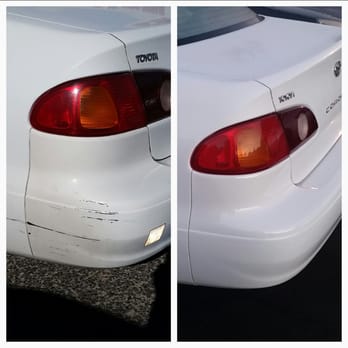 Tho's Auto Collision - Back bumper painted - Body Shops Near Me - Westminster, California