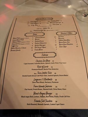 Menu photo 5 Sweet Waters Steak House Westfield, NJ