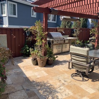 Sambranos's Masonry - Barbecue and travertine tile. - Masonry/Concrete Near Me Sambranos's Masonry - Barbecue and travertine tile. - Masonry/Concrete Near Me