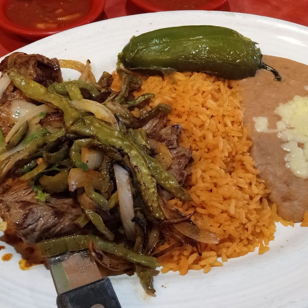Rio 150 Mexican Restaurant - Asada with cactus and onions. - Mexican Near Me - Mooresville, North Carolina Rio 150 Mexican Restaurant - Asada with cactus and onions. - Mexican Near Me - Mooresville, North Carolina