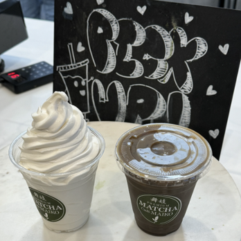 Premium Matcha Cafe Maiko - Vanilla Soft Serve & Iced Hojicha - Ice Cream & Frozen Yogurt Near Me - Tempe, Arizona