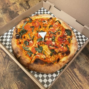 Atlas Pizza - Vegan Margherita Pie - Pizza Near Me - Portland, Oregon Atlas Pizza - Vegan Margherita Pie - Pizza Near Me - Portland, Oregon