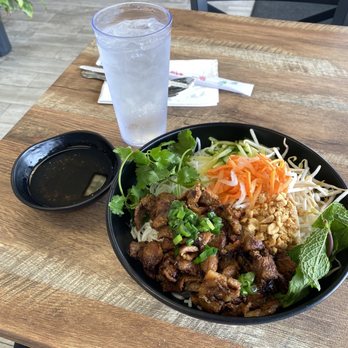 Pho and More - 33. Charbroiled Pork Vermicelli - Vietnamese Near Me - Friendswood, Texas Pho and More - 33. Charbroiled Pork Vermicelli - Vietnamese Near Me - Friendswood, Texas
