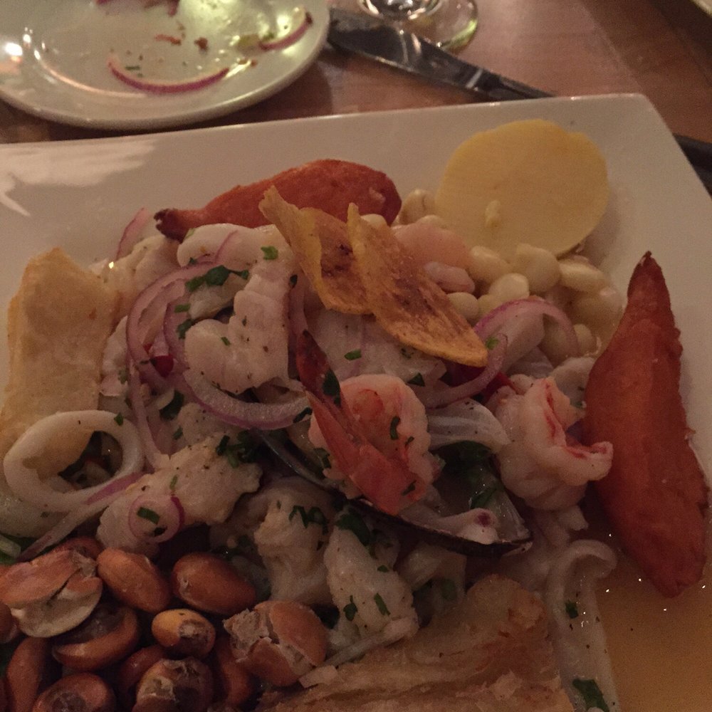 La Furia Chalaca - Ceviche Mixto! Forget it's a tiny bit pricy food is fresh n mostly organic - Peruvian Near Me - Oakland, California