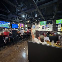 Cajun Corner Sports Bar & Grill - We have the NFL Sunday Ticket on 18 TVs. Football is on everywhere