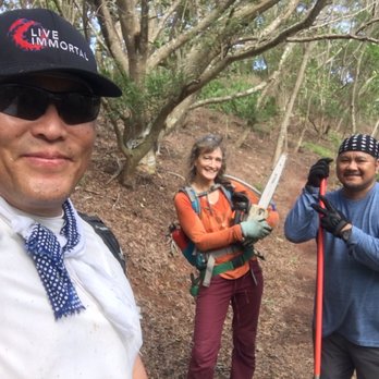 Ohana Trail MTB - My new friends and I doing some trail maintenance - Mountain Biking Near Me - Kailua, Hawaii Ohana Trail MTB - My new friends and I doing some trail maintenance - Mountain Biking Near Me - Kailua, Hawaii