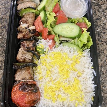 Barcode The Lounge - Combo Kabob Plate - Mediterranean Near Me - Tustin, California