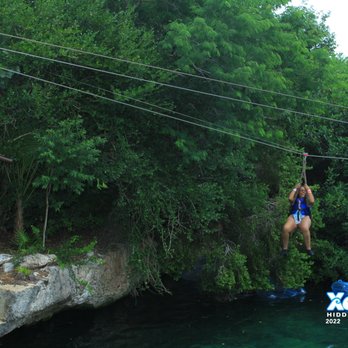 Xel-Há - Zip lining in Xel-há!! - Amusement Parks Near Me - Tulum, ROO