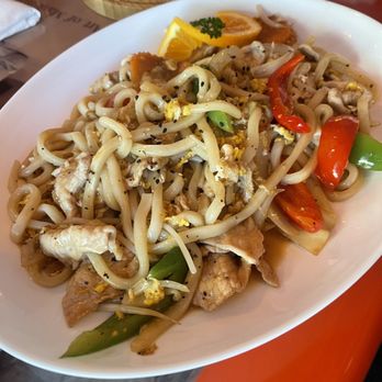 Pin On Cafe - Pork Yaki Udon - Comfort Food Near Me - St Petersburg, Florida