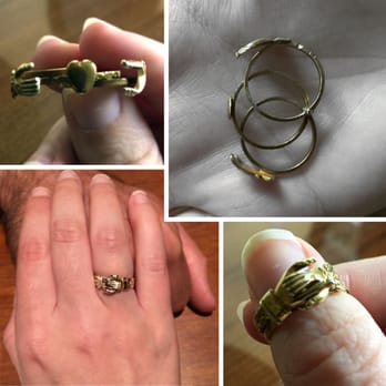 Arcadian Antiques - My engagement ring that was sized by The Arcadian. - Jewelry Near Me - Ann Arbor, Michigan