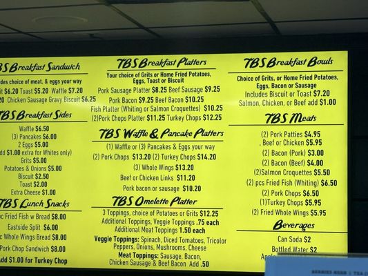 Menu photo 1 The Breakfast Spot Eastside Atlanta, GA Menu photo 1 The Breakfast Spot Eastside Atlanta, GA
