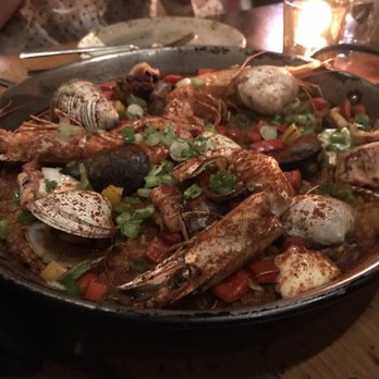 Vaca - Seafood paella ($42) - Tapas/Small Plates Near Me - Costa Mesa, California