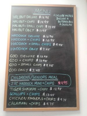Menu photo 4 Atlantis Fish & Chips Caledon, ON