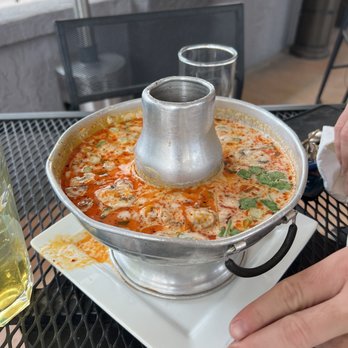 Wild Thaiger - a bowl of soup on a table - Thai Near Me - Phoenix, Arizona Wild Thaiger - a bowl of soup on a table - Thai Near Me - Phoenix, Arizona