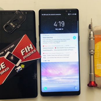 Fix Station - Galaxy Note 8 lcd/screen + back camera lens replacement - Mobile Phone Repair Near Me - Capitola, California
