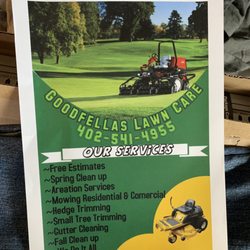 Goodfellas Lawn Service - Flyer