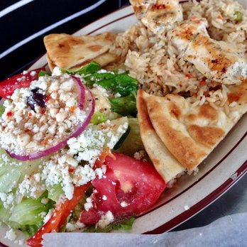 Sofia’s Greek Grill - Chicken Souvlaki Plate.. Nostimo! :-) - Greek Near Me - Clearwater, Florida