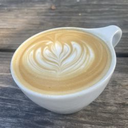 Nova Espresso - Cappuccino: consistency was more like a latte, but the espresso in it was very tasty! They bring it to you if you order for here :)